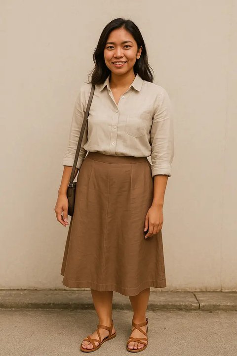 Outfit Musim Kemarau yang Justru Dingin Seperti Sekarang (Foto: ChatGPT)