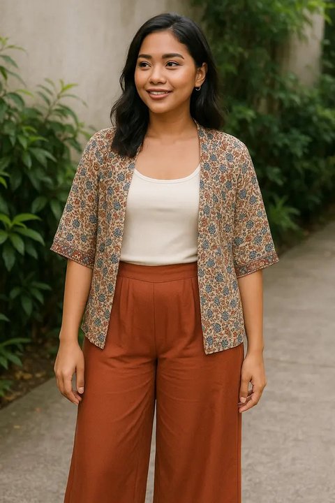 Outfit Musim Kemarau yang Justru Dingin Seperti Sekarang (Foto: ChatGPT)