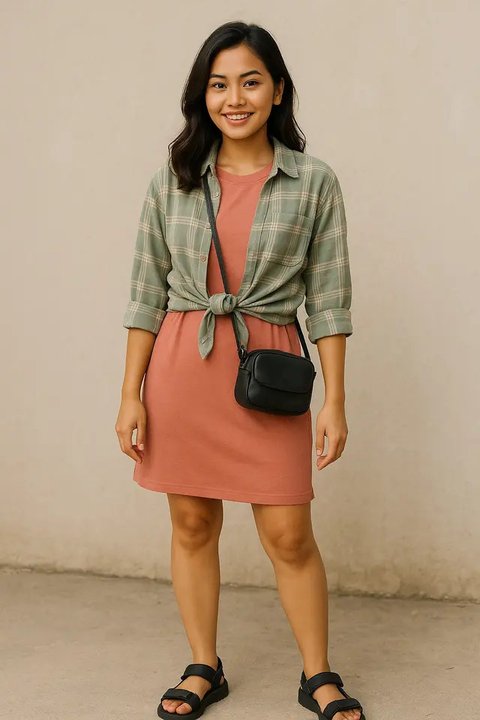Outfit Musim Kemarau yang Justru Dingin Seperti Sekarang (Foto: ChatGPT)