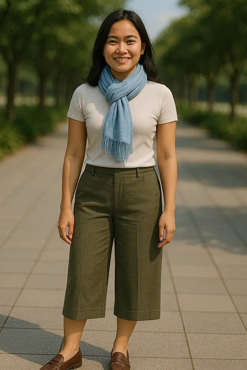 Outfit Musim Kemarau yang Justru Dingin Seperti Sekarang (Foto: ChatGPT)