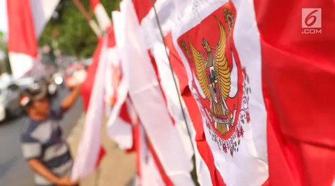 Ilustrasi bendera Indonesia, Merah Putih, Integrasi Nasional. (Photo rawpixel.com Copyright by Freepik)