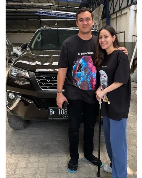 Rendy Kjaernett dan Lady Nayoan. [IG: @rendykjaernett1]