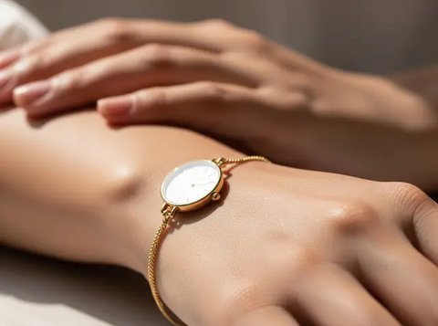 Model Jam Gelang Emas Cantik Paling Dicari (Ilustrasi oleh AI)