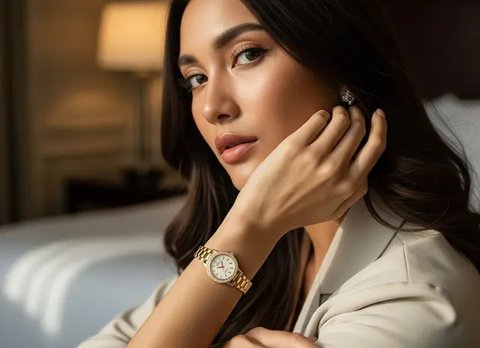 Model Jam Gelang Emas Cantik Paling Dicari (Ilustrasi oleh AI)
