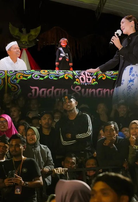 Luna Maya saat Hadir di Ulang Tahun Purwakarta. [@lunamaya]
