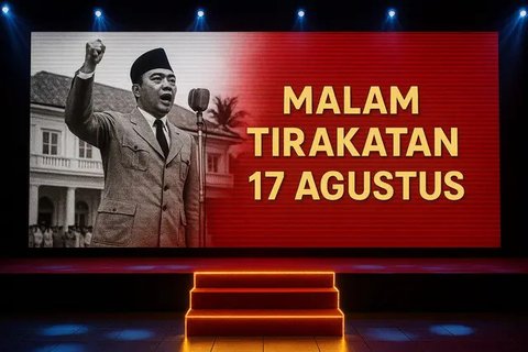 Ide Dekorasi Panggung untuk Malam Tirakatan (created by AI)