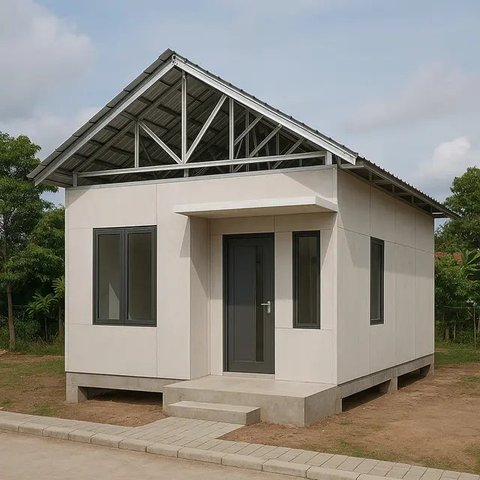 Model Rumah 6x8 Biaya Rp30 Juta (Foto: ChatGPT)