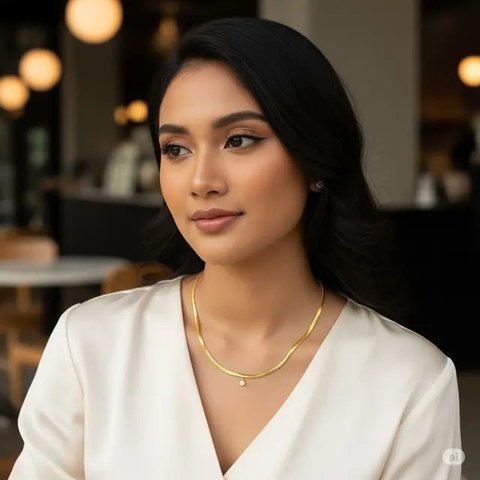 Model Kalung Emas 24 Karat 10 Gram Paling Dicari 2025. Foto: Gemini
