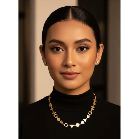 Model Kalung Emas 24 Karat 10 Gram Paling Dicari 2025. Foto: Gemini