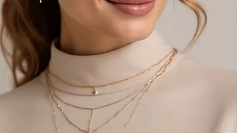 Model Kalung Emas 24 Karat 10 Gram Paling Dicari 2025. Foto: Gemini