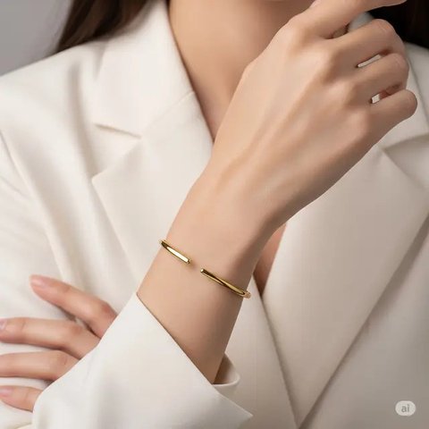 Model Gelang Emas 24 Karat 3 Gram 2025. Foto: Gemini