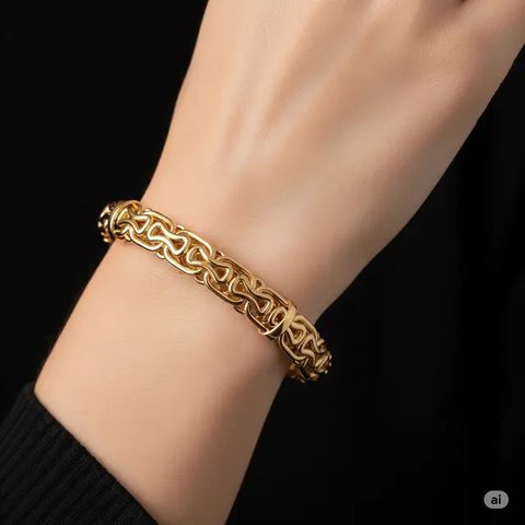 Model Gelang Emas 24 Karat 3 Gram 2025. Foto: Gemini