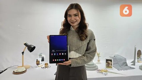 Fitur One UI 7 Now Bar - Samsung A56 5G. Liputan 6/Reanthonio Oktovier Sinanu.