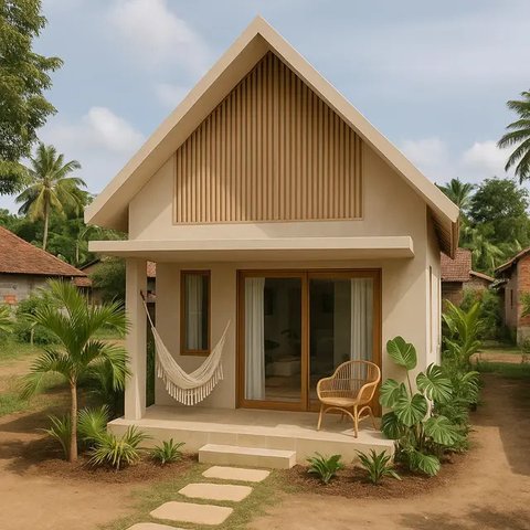 Rumah Sederhana 5x7 Meter di Desa tapi Mewah ala Pinterest (Foto: ChatGPT)