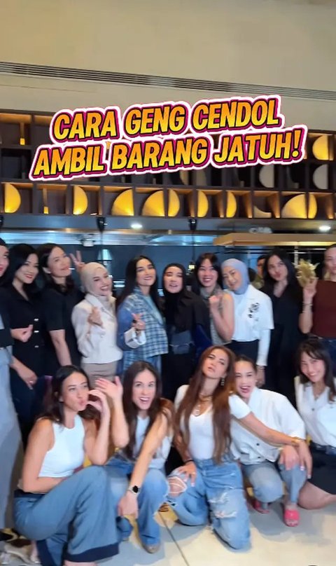 Foto-Foto Geng Cendol Gelar Arisan di Awal 2025, Penuh Keseruan dan Kekompakan (sumber: Instagram/ramadhaniabakrie)