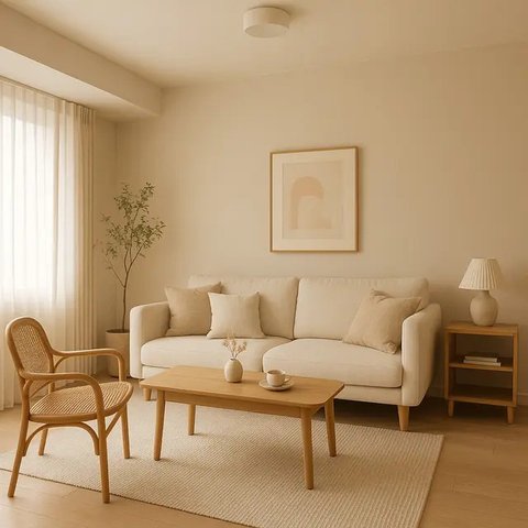 Desain Interior Rumah Sederhana tapi Elegan (created by AI)