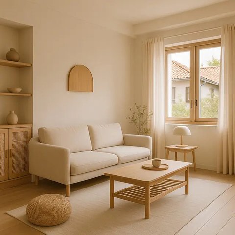 Desain Interior Rumah Sederhana tapi Elegan (created by AI)