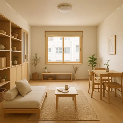 Desain Interior Rumah Sederhana tapi Elegan (created by AI)