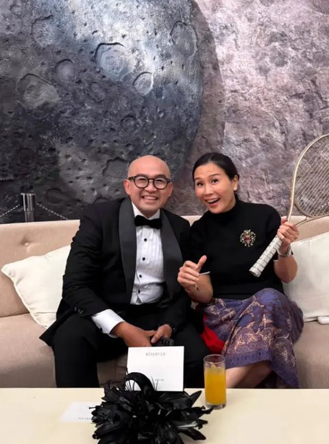 Foto Veronica Tan di Resepsi Luna Maxime/Instagram/@iwetramadhan