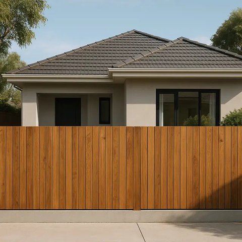Model Pagar Lisplang untuk Rumah Minimalis (created by AI)