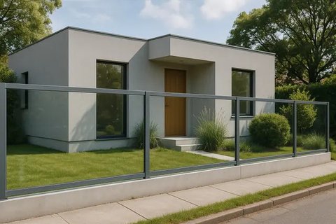Model Pagar Lisplang untuk Rumah Minimalis (created by AI)