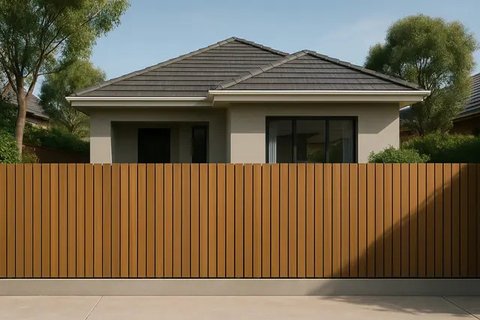 Model Pagar Lisplang untuk Rumah Minimalis (created by AI)