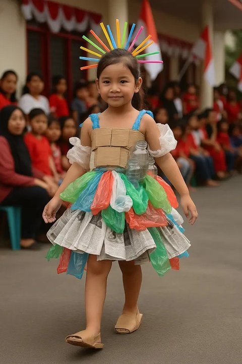 Ide Lomba Fashion Show 17 Agustus untuk Anak/AI