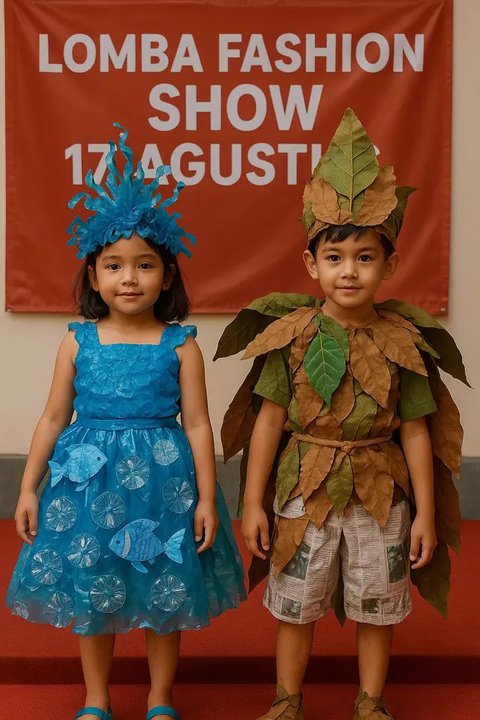 Ide Lomba Fashion Show 17 Agustus untuk Anak/AI