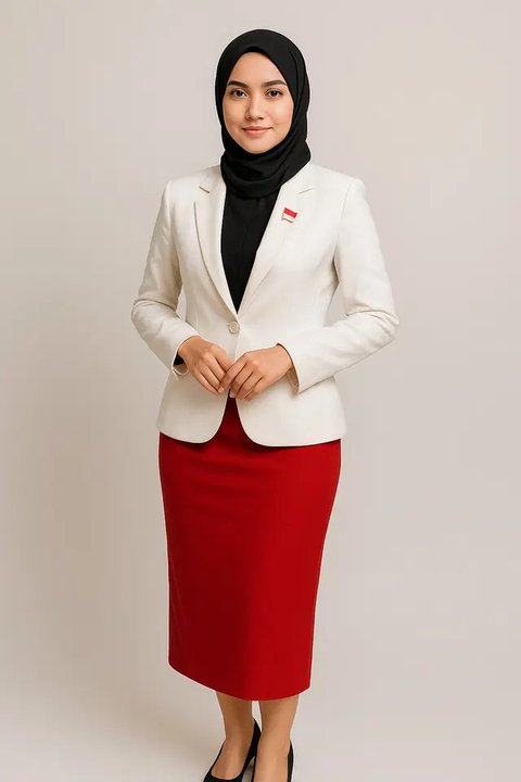 Inspirasi Outfit 17 Agustus Hijab/AI