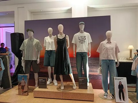 Fashion show untuk memamerkan koleksi terbaru Levi's. (dok. Liputan6.com/Sabrina Aulia Putri)