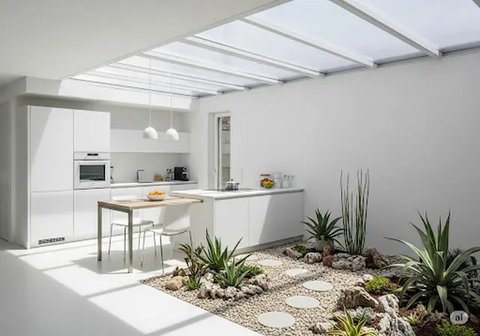 Ilustrasi Rumah Bersih