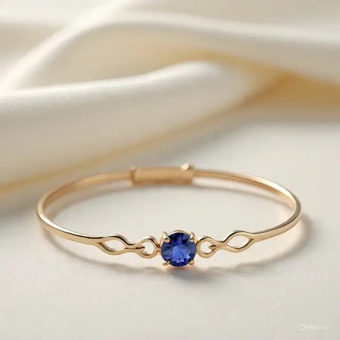 Model Gelang Emas Kadar 700 Paling Awet 2025. Foto: Gemini