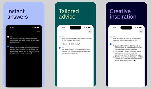 Ilustrasi OpenAI dan jawaban dari ChatGPT. (AP Photo/Michael Dwyer, File)
