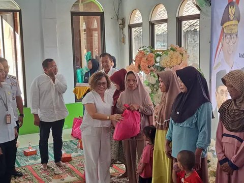 Yayasan Pundi Amal Peduli Kasih (YPP) meresmikan program Rumah Layak Huni Banten Semarak, di Desa Sindang Panon, Kabupaten Tangerang, Rabu (6/8/2025). (Liputan6.com/ Pramita Tristiawa