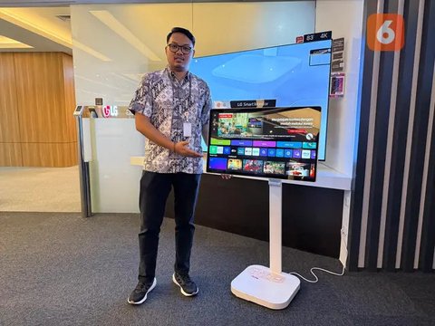 LG Smart Monitor Swing. Liputan6.com/Iskandar