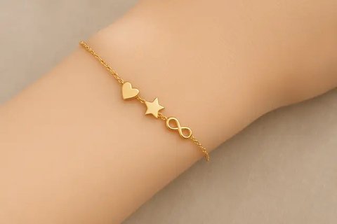 Model Gelang Emas yang Cocok untuk Tangan Kecil