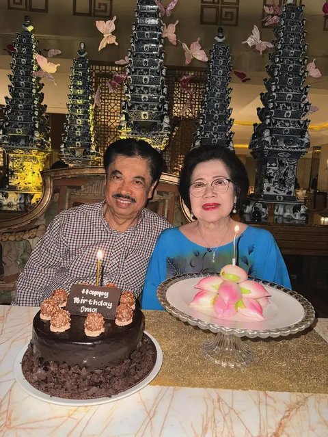 Potret Orang Tua BCL yang Sehat Bugar di Usia 70 Tahun (Instagram/@itsmebcl)