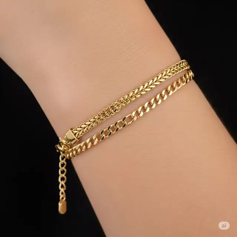 Model Gelang Emas 4 Mayam (Meta AI)