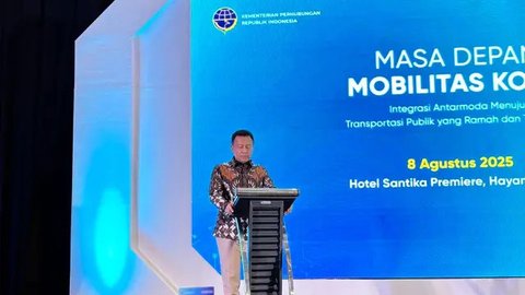 Direktur Jenderal Perhubungan Darat Kementerian Perhubungan, Irjen Pol (Purn) Aan Suhanan. (Foto: Liputan6.com/Tira Santia)