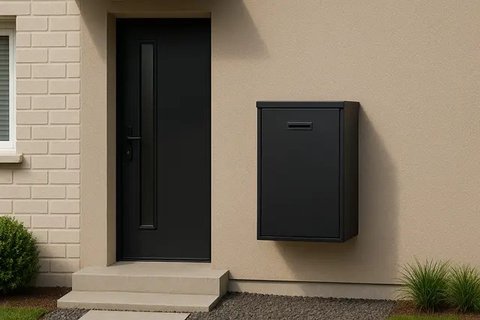 Desain Kotak Paket Depan Rumah (created by AI)