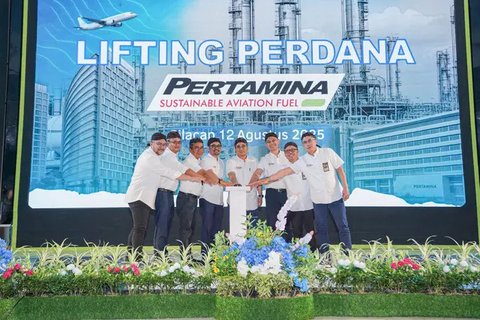 Bahan bakar Sustainable Aviation Fuel (SAF). Dok PPN