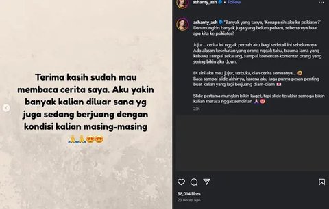 Ashanty jumpa Pers Keguguran (Bambang E. Ros/bintang.com)