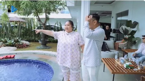 Potret halaman rumah Irish Bella. [YouTube: Has Entertainment]