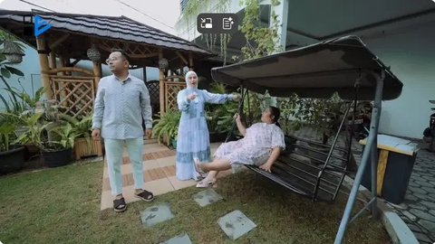 Potret halaman rumah Irish Bella. [YouTube: Has Entertainment]