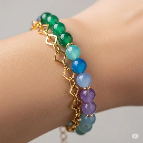 Model Gelang Giok Emas Terbaru 2025. Foto: Gemini