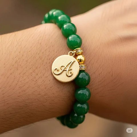 Model Gelang Giok Emas Terbaru 2025. Foto: Gemini