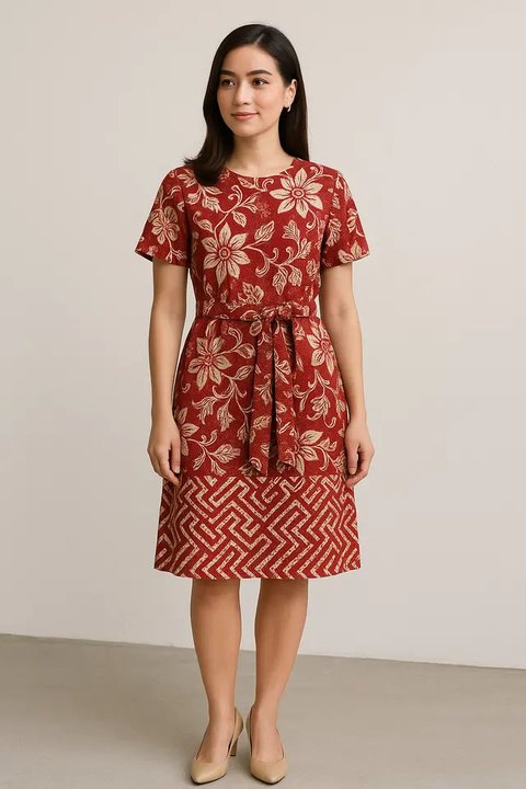 Ide Dress Batik Tema HUT RI 17 Agustus/AI