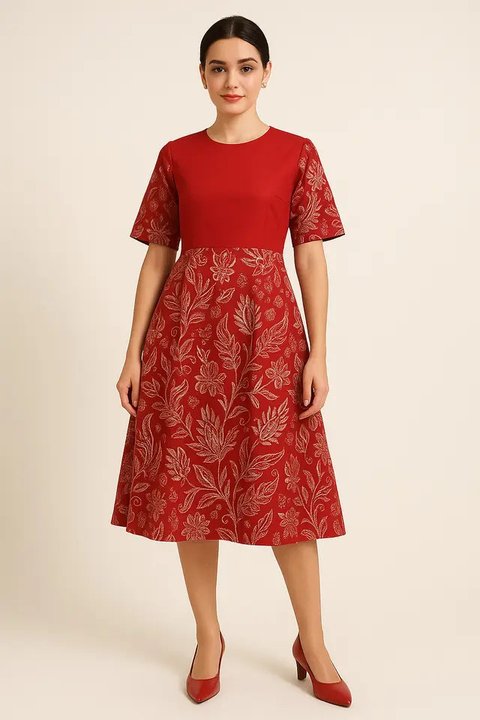 Ide Dress Batik Tema HUT RI 17 Agustus/AI