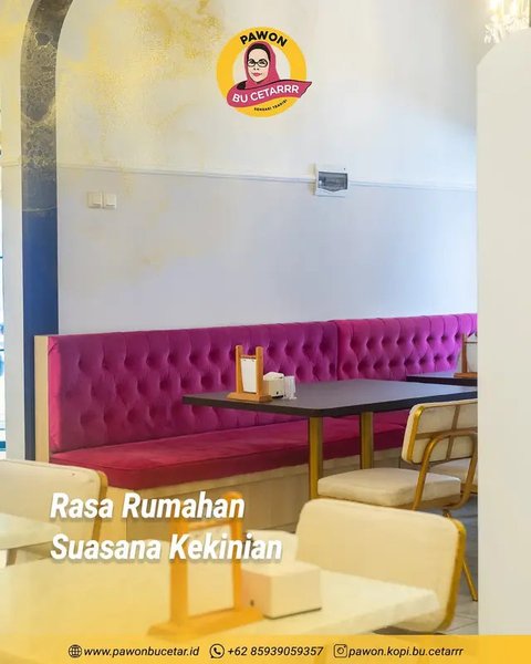 Potret Restoran Ibunda Syahrini di Jakarta Selatan, Cozy dan Penuh Sentuhan Tradisi (sumber: Instagram/pawon.kopi.bu.cetarrr)