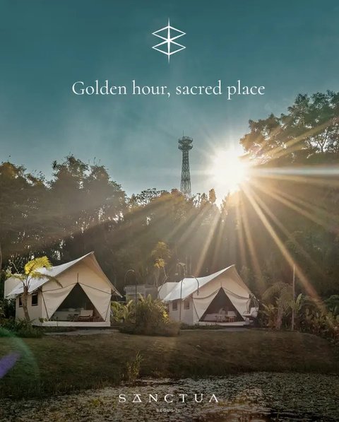 Potret Glamping Mewah Christian Sugiono di Bali/Instagram/@titi_kamall